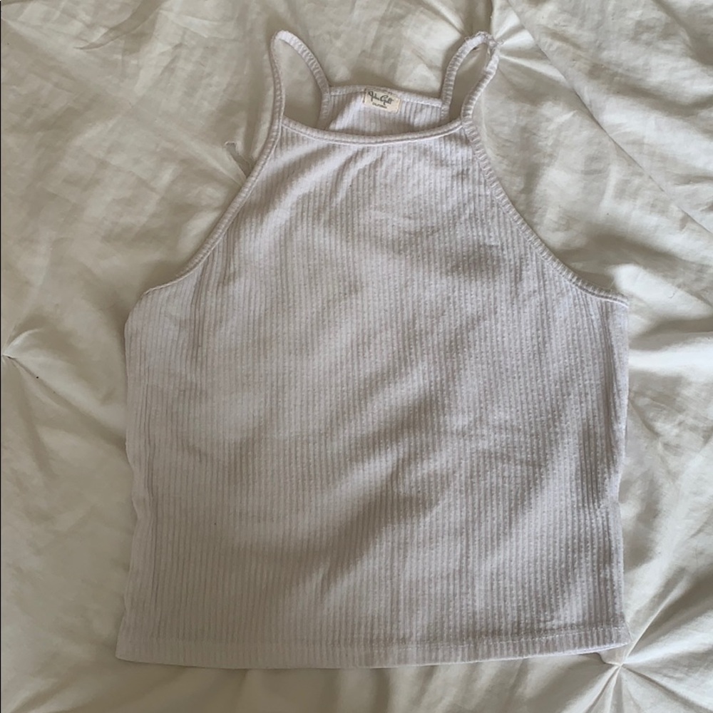 White tank top